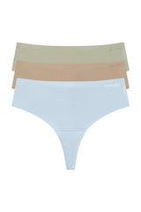 W637 padded thong 3-pack
