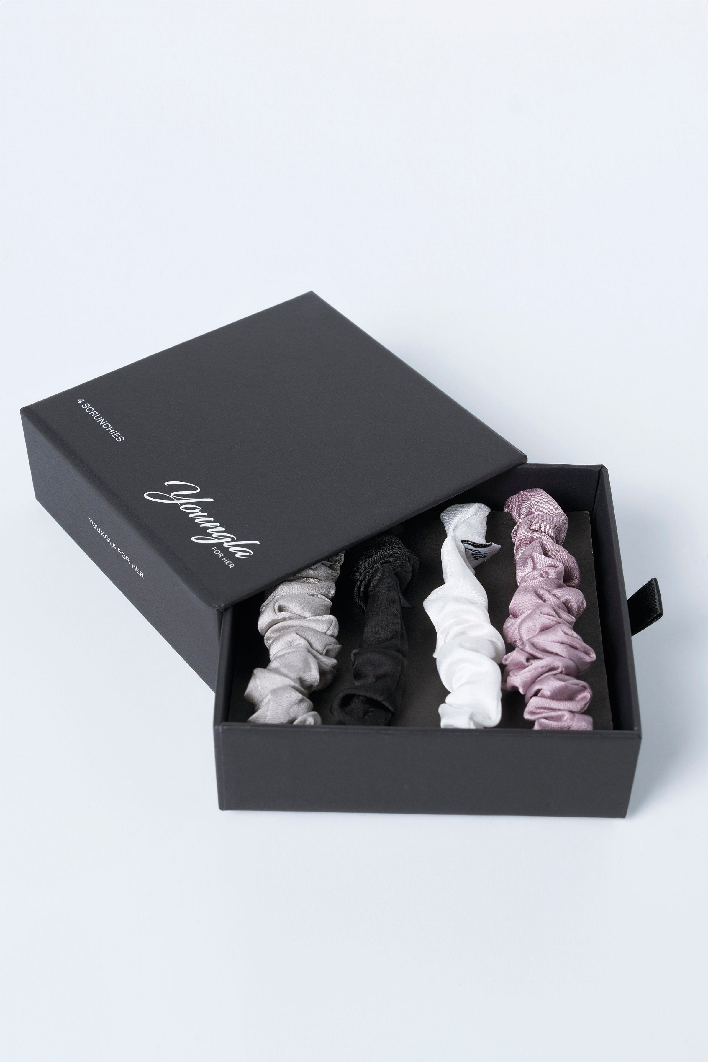 W624 Satin Scrunchies